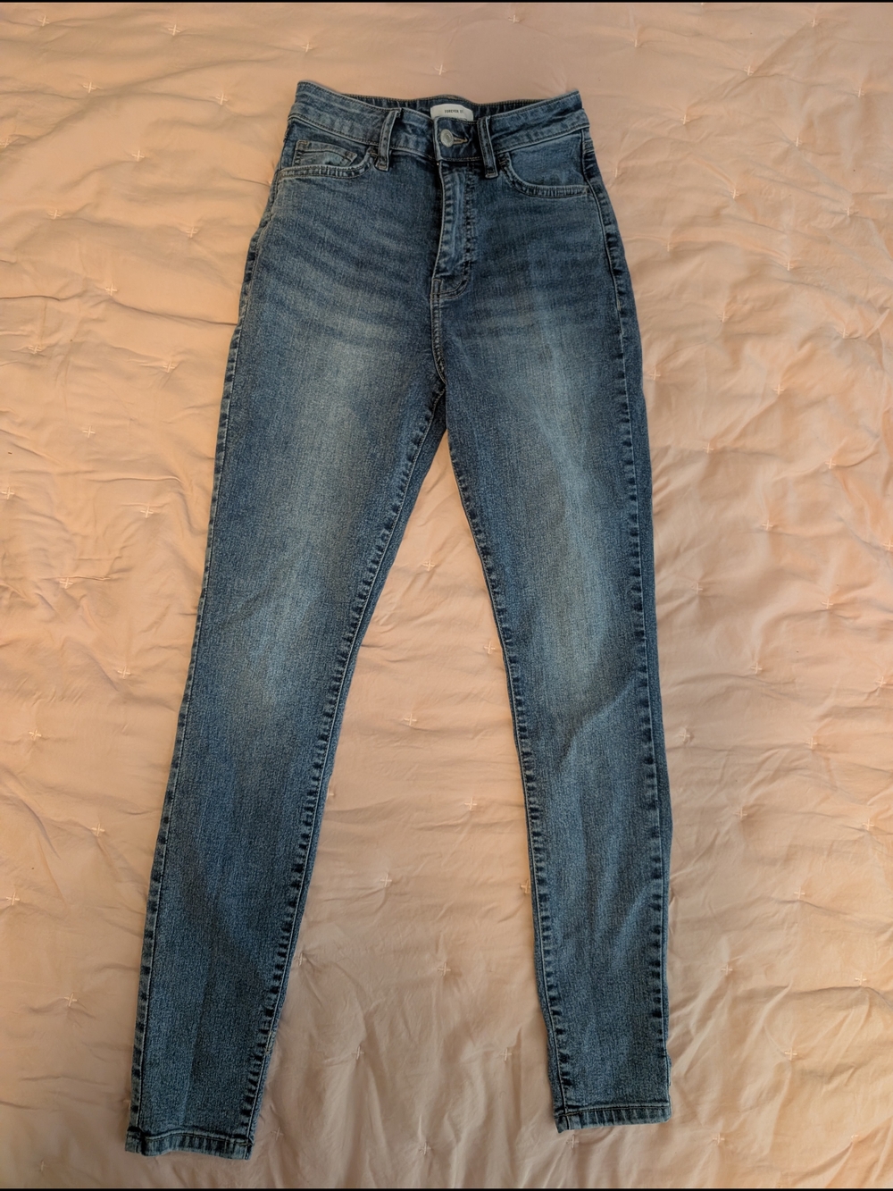 Forever 21 High-Rise Skinny Jeans Small